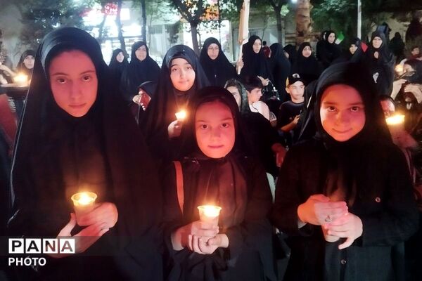  تهران سیاهپوش در شام غریبان رهبر شهید