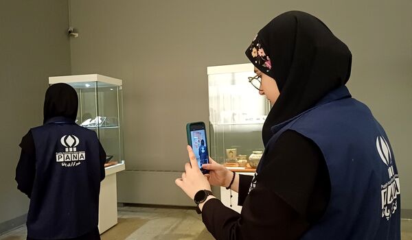 بازدید خبرنگاران مسئله محور پانا از گنجینه تاریخ ایران در موزه ملی ایران
