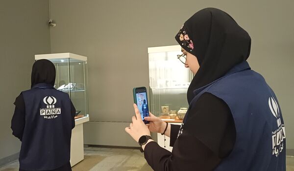بازدید خبرنگاران مسئله محور پانا از گنجینه تاریخ ایران در موزه ملی ایران