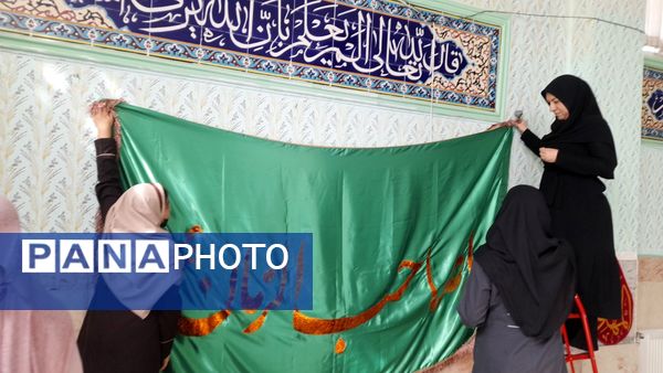 سفره مهدویت مدرسه شهدای اقتدار ناحیه 2 کرج