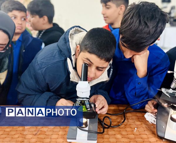 بازدید دانش‌آموزان مدرسه سما حاجی‌آباد از پژوهش‌سرای رازی در قالب طرح مهارت‌افزایی یارا