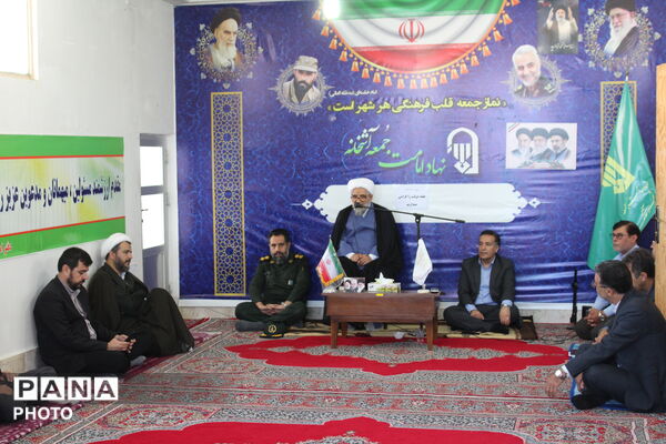 دیدار مسئولان شهرستان سملقان با امام جمعه شهر آشخانه