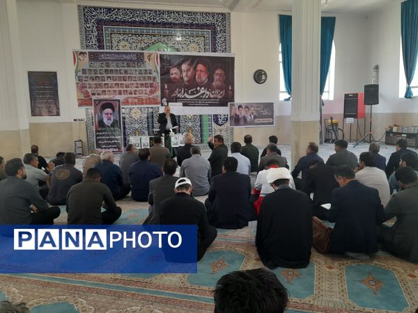 برگزاری مراسم چهلم شهدای خدمت 