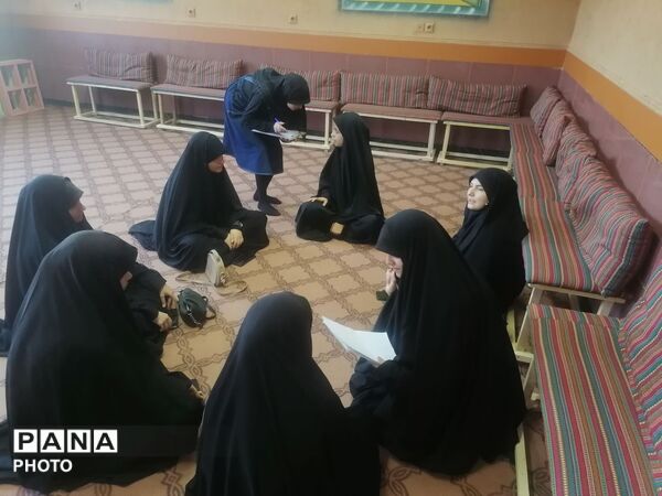 مراسم هفتمین شب عزاداری اباعبدالله الحسین در کانون عاطفه کاشمر