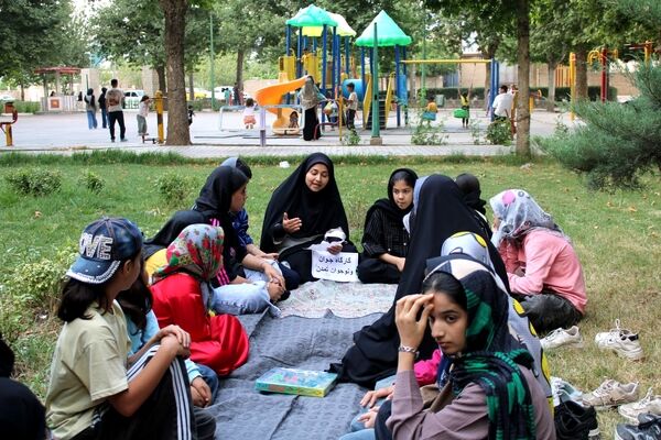 امدادگران کوچک در قلب سملقان
