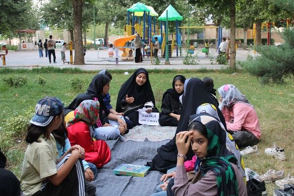 امدادگران کوچک در قلب سملقان