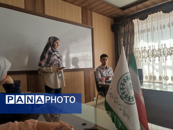 جلسه سوم کلاس‌های «گامی برای بیان شما» خبرگزاری پانا آذربایجان‌شرقی