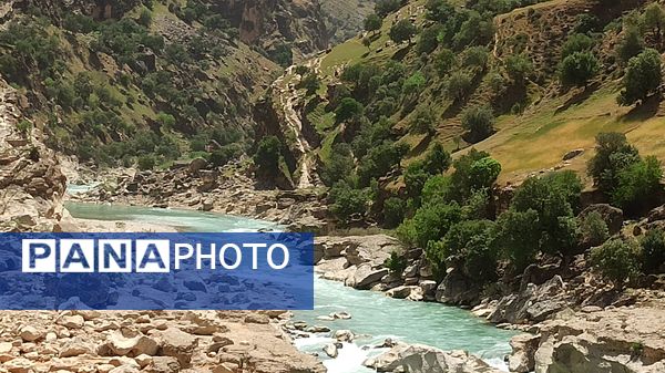 مسیر قارون تا قلعه مدرسه در واپسین لحظه‌های بهار