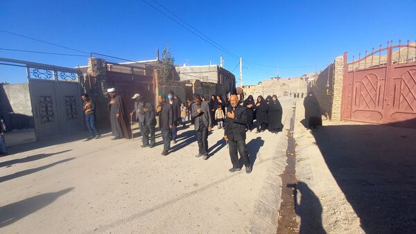 مراسم عزاداری ایام دهه فاطمیه در روستای بتو