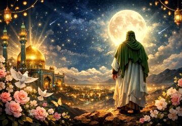 نیمه شعبان به وقت عشق و انتظار؛ 