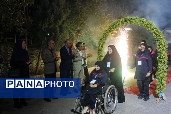 افتتاحیه بیست و چهارمین مسابقات ورزشی دانش‌آموزان استثنایی کشور در مشهد
