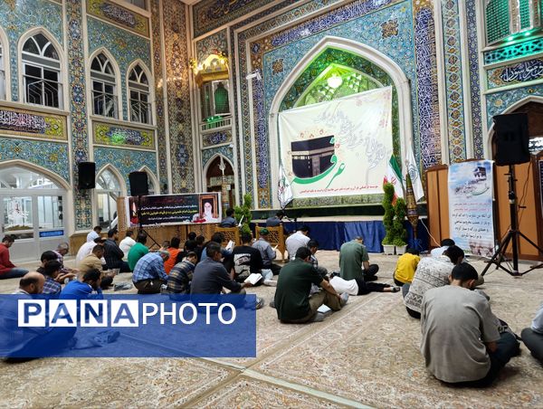 قرائت دعای پر فیض روز عرفه در تکیه ابوالفضلی نیشابور