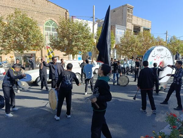 برپایی هیئت عزاداری دانش‌آموزی «قاسم ابن الحسن(ع)» در دبیرستان رئیس‌زاده خلیل‌آباد