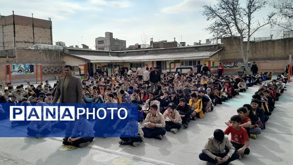 جشن میلاد امام علی (ع) و روز پدر در مدرسه ابوریحان بیرونی 