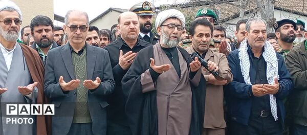 مراسم وادع کردکویی‌ها با شهید ناو دنا