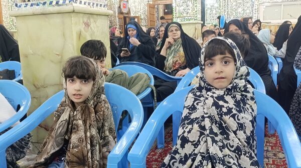 طنین جشن میلاد حضرت معصومه(س) و روز دختر در فضای ملکوتی آستان مقدس امامزاده حسن(ع)