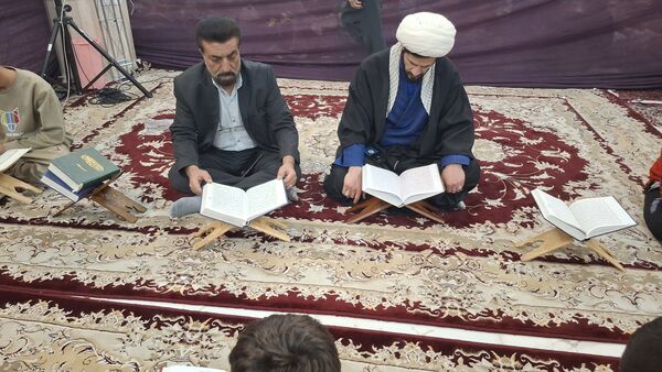 پرواز تا آسمان در مسجد حضرت زینب شهرکرد 