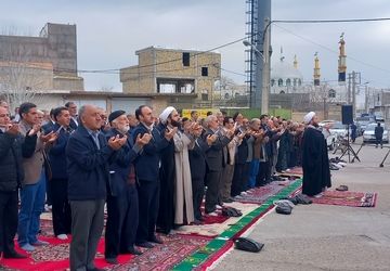 خیابان های ضیاء آباد بوی نماز فطر گرفت 