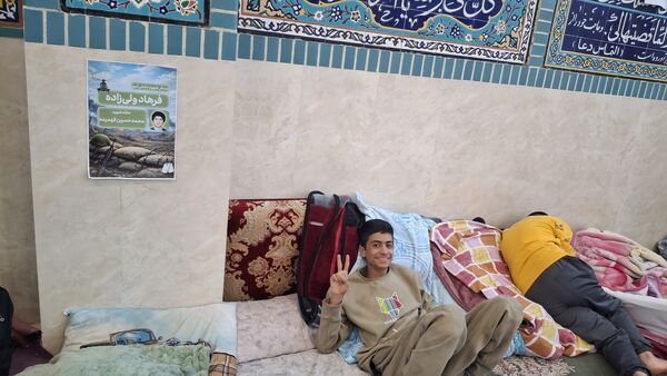اعتکاف دانش‌‌آموزی شهرستان میناب 
