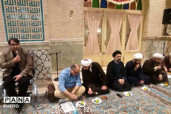 جلسه ماهانه علمای شهرستان ورامین در مسجد امام هادی (ع)