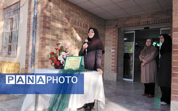 مراسم گرامیداشت هفته بهداشت‌روان و ولادت امام حسن عسگری (ع) در دبیرستان نمونه اندیشه شهرستان کاشمر