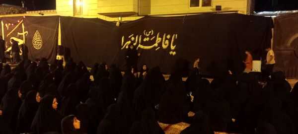 روضه خیابانی در شهرستان کاشمر