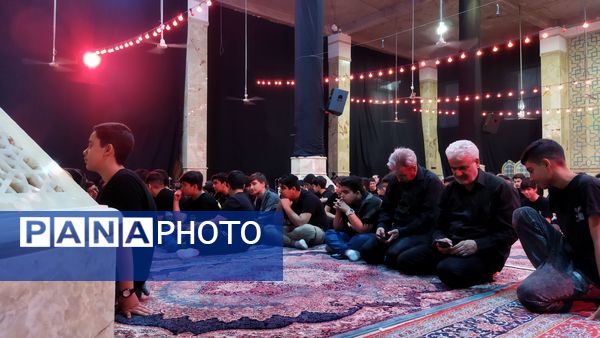 سوگواره احلی من العسل با حضور دانش آموزان اسلامشهری