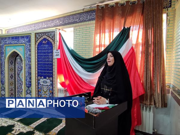  آیین باشکوه زنگ انقلاب در دبیرستان شهید بهشتی