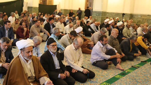 نماز جمعه باشکوه بندپی شرقی با سخنرانی رئیس آموزش و پرورش منطقه