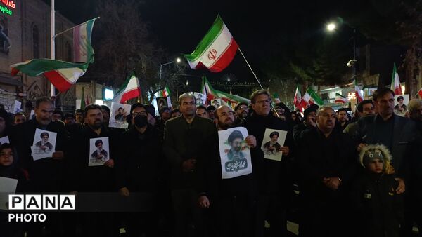 راهپیمایی بزرگ مردم غیور و شجاع شهرستان نیشابور