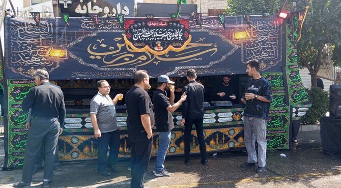 موکب امام حسن مجتبی در روز شهادت امام حسن مجتبی علیه‌السلام 