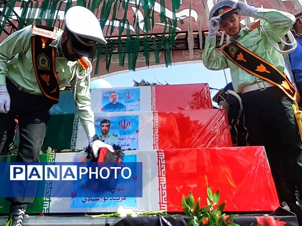 تشییع شهدای اقتدار در تهران