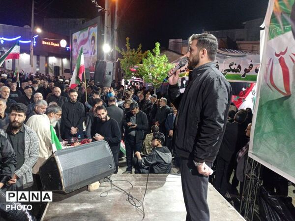 اجتماع حامیان آرمان‌های انقلاب اسلامی در گلوگاه 