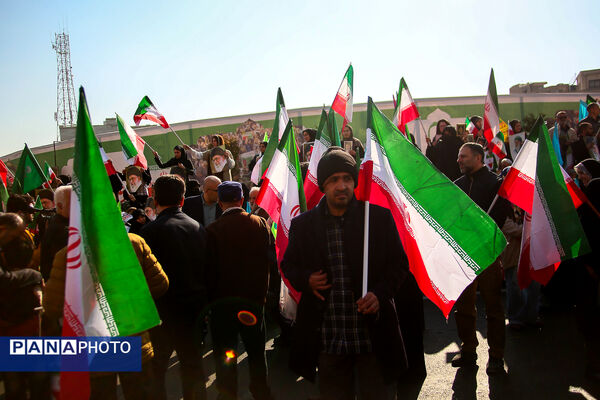 راهپیمایی محکومیت اقدامات تروریستی آمریکا و رژیم صهیونیستی علیه ملت ایران