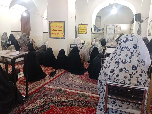 نماز عبادی سیاسی جمعه در خلیل آباد