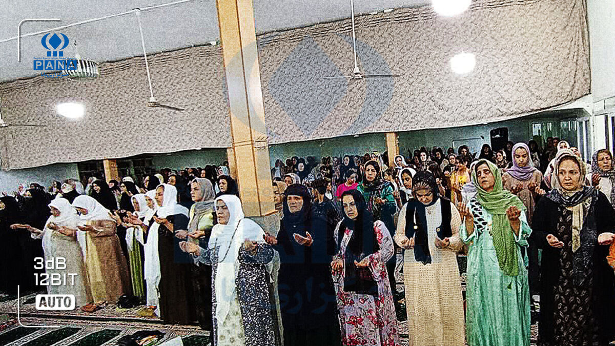 برگزاری مراسم مولودی‌خوانی به مناسبت ماه ربیع‌الاول در دهگلان