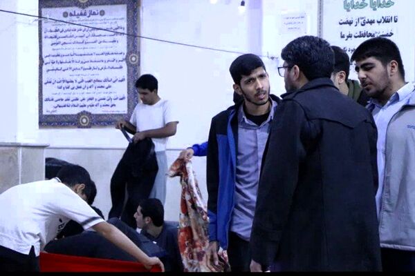 در آغوش سکوت و دعا