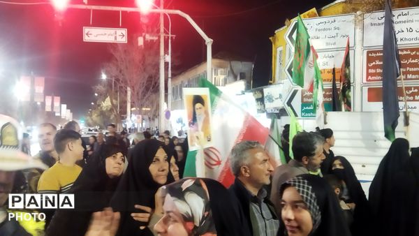 حضور مهدی رسولی در اجتماع مردمی نیشابور -۲