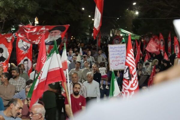 صد و هفتاد و هفتمین حضور مردم  ماهدشت پای انقلاب 
