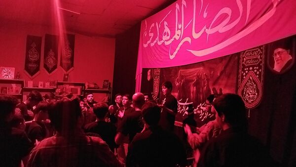 مراسم دهه فاطمیه در هیئت انصار المهدی نیشابور 