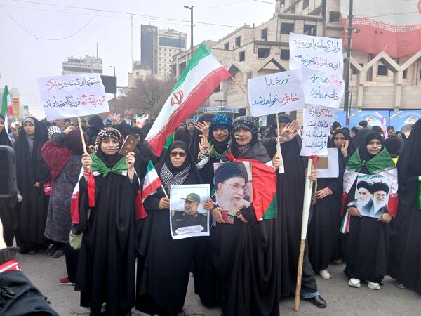 راهپیمایی با شکوه چهل و هفتمین سالگرد پیروزی انقلاب اسلامی در مشهد مقدس 