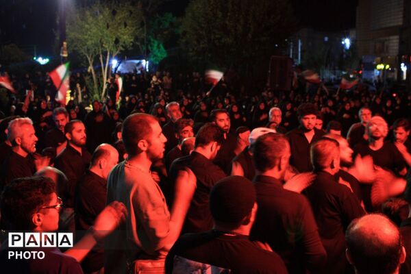 آیین سوگواری و عزاداری حسینی در میدان عدالت پردیس