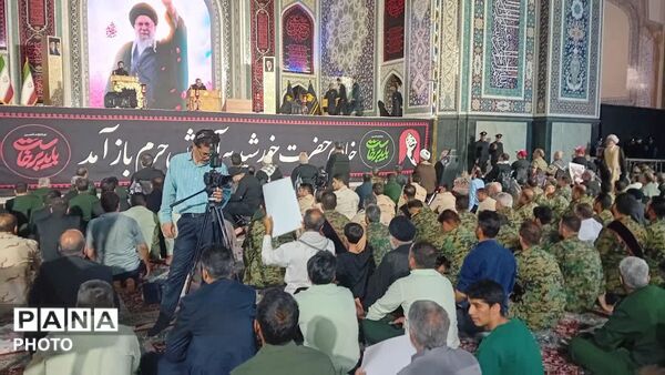 مراسم بزرگداشت قائد شهید امت اسلامی در حرم مطهر رضوی