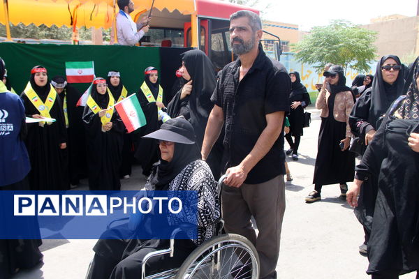 برپایی موکب عشاق الحسین در استان یزد