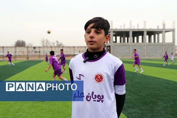 آیین افتتاحیه زمین ورزشی چمن مصنوعی اورین