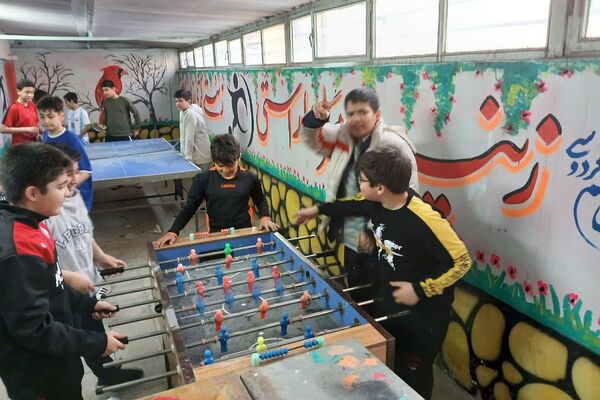 اردوی شبانه در دبیرستان استعداد درخشان شهید بهشتی ناحیه 2 شهرری 