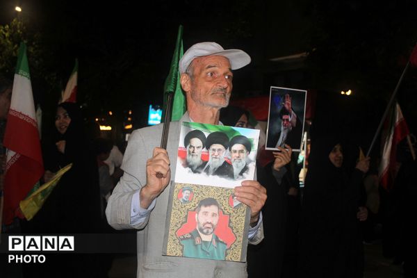از قلب نیشابور تا وسعت ایران،اجتماع با شکوه مردم جان فدا
