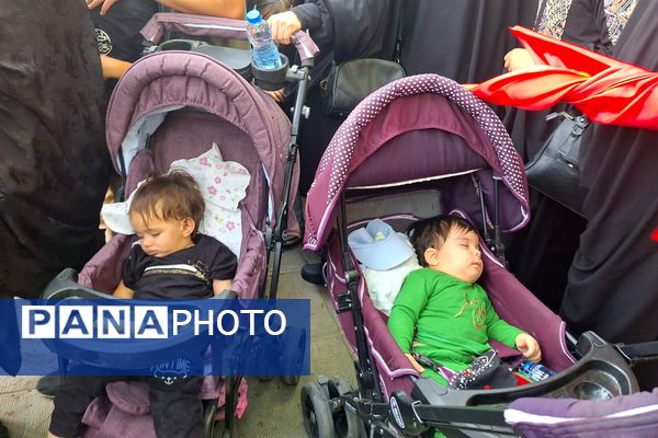 مراسم راهپیمایی جاماندگان اربعین حسینی در شیراز