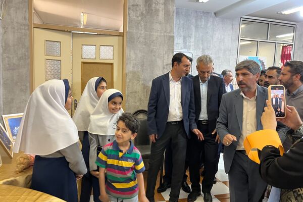 نمایشگاه تکنولوژی آموزشی در شهرستان آباده