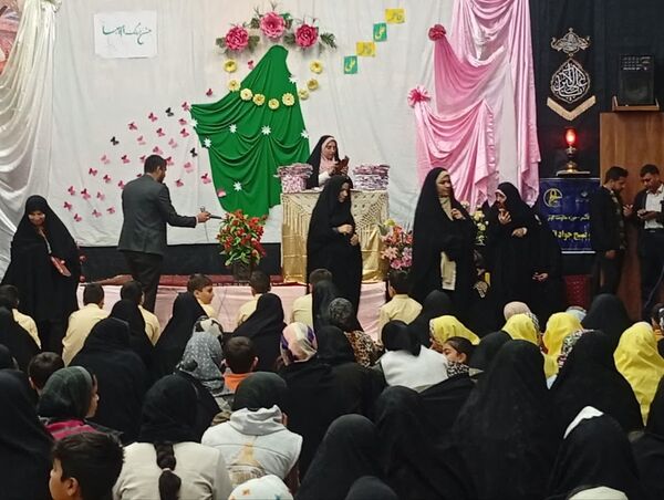 جشن میلاد حضرت زهرا(س) در تکیه علی اکبری فدافن